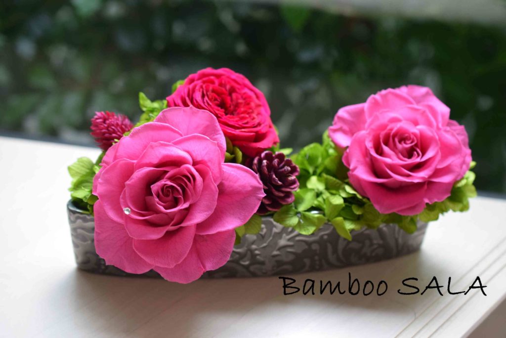 お礼の花 Bamboo Sala バンブーサラ