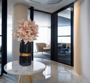 東京のBambooSALA|バンブーサラによる美容クリニックの花