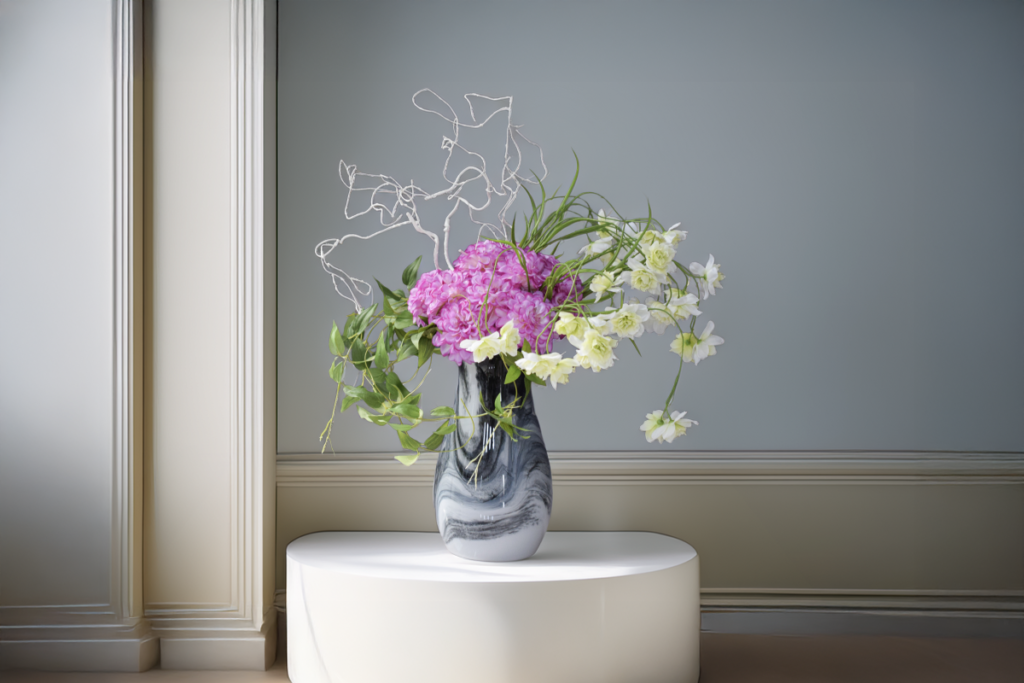 東京のBambooSALA｜バンブーサラのフラワーディスプレイ｜クリニックの開業祝い花