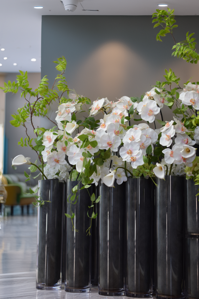 東京の空間装花｜バンブーサラ｜ウェルカムフラワー